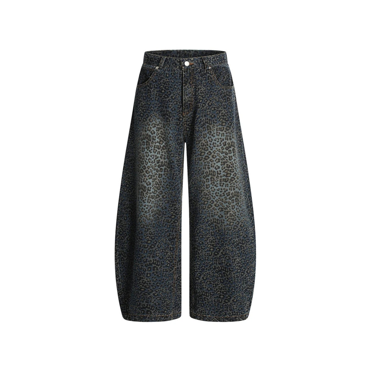 Leopard Legacy Wide-Leg Jeans