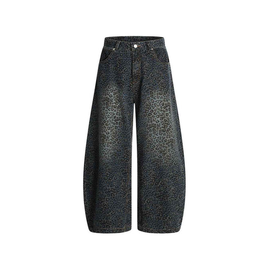 Leopard Legacy Wide-Leg Jeans