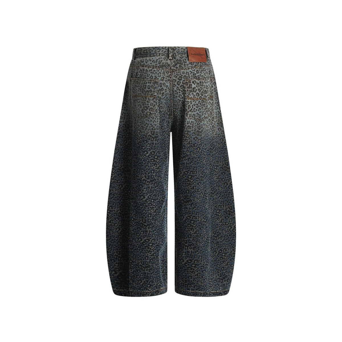 Leopard Legacy Wide-Leg Jeans