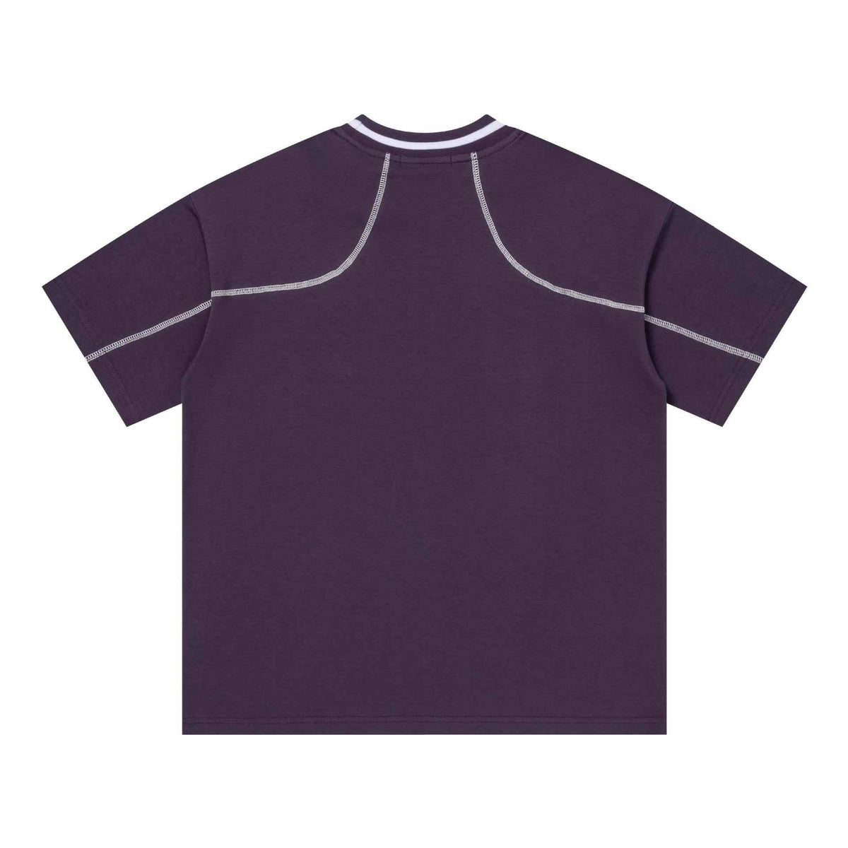 Letter printed short sleeved shirt