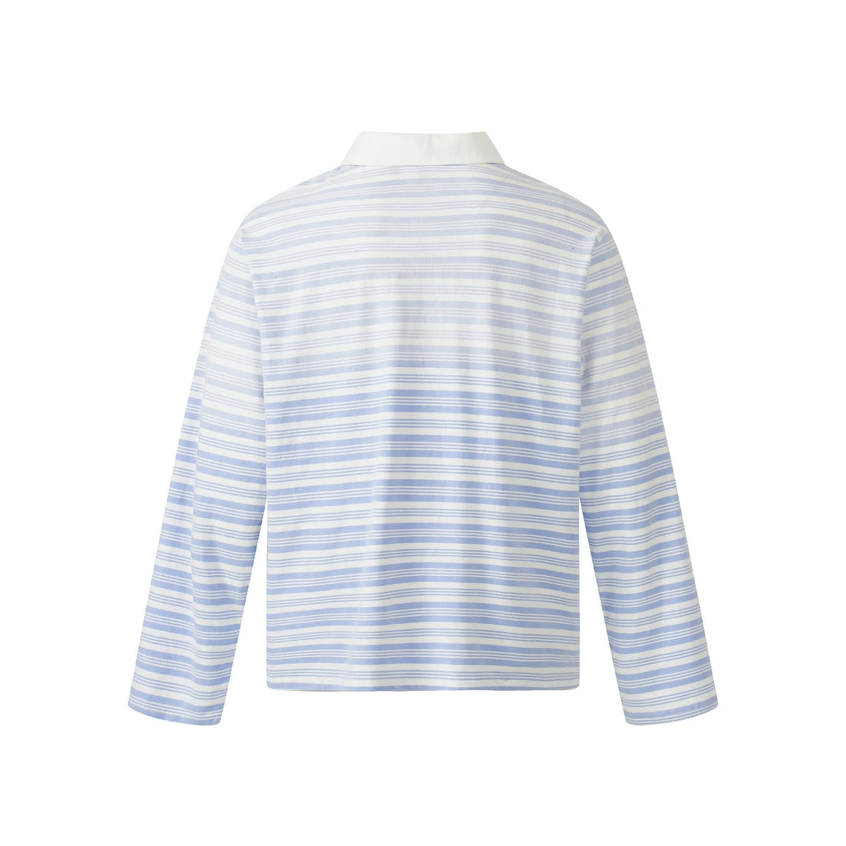 Coastline Stripe Long Sleeve Polo