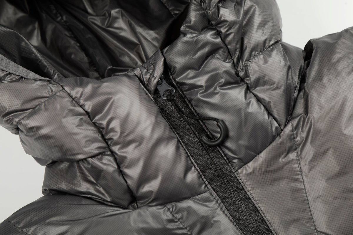 Lightweight Half-Zip | Hooded Puffer Jacket - OMYGOODS