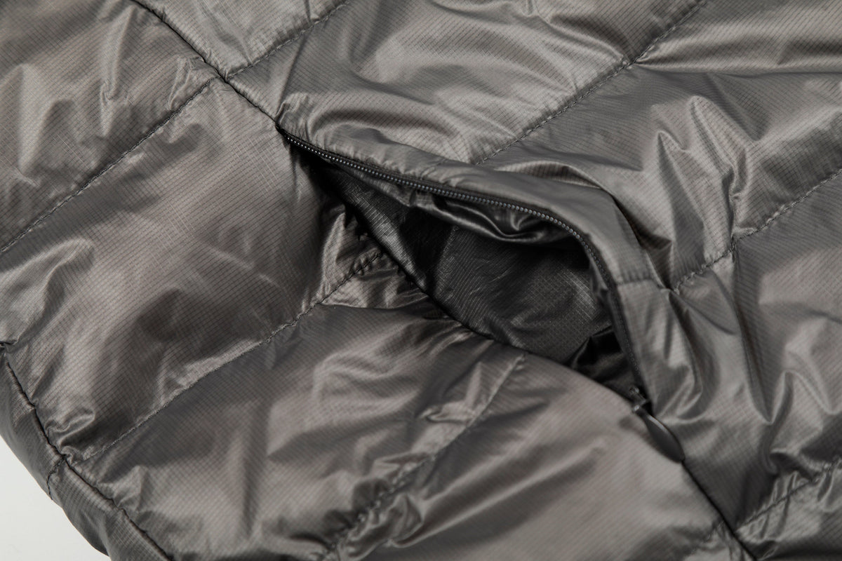 Lightweight Half-Zip | Hooded Puffer Jacket - OMYGOODS