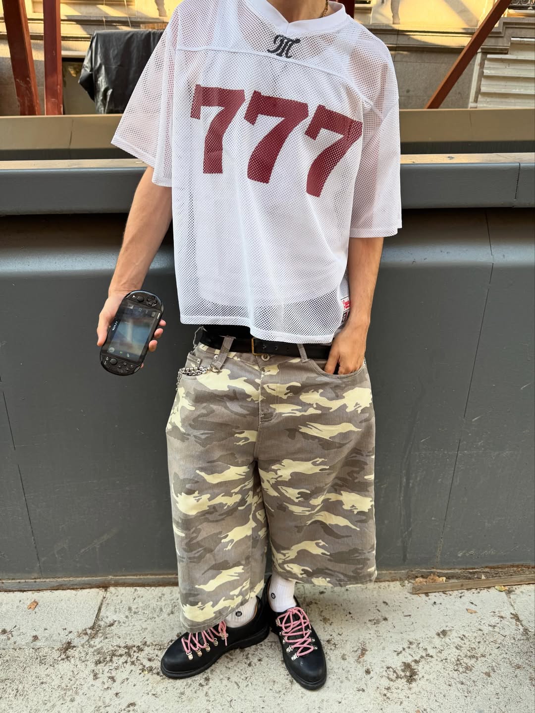 Mesh 777 | Oversized Jersey - OMYGOODS