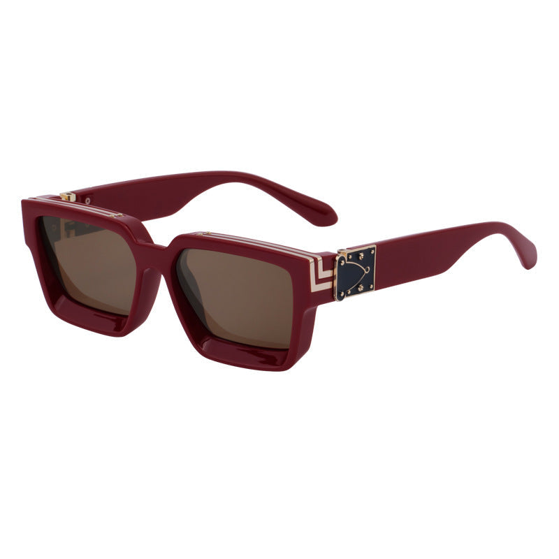 Millionaire Style Sunglasses Men Fashion Trendy Sunglasses Women High-End Square Frame Sunglasses - OMYGOODS