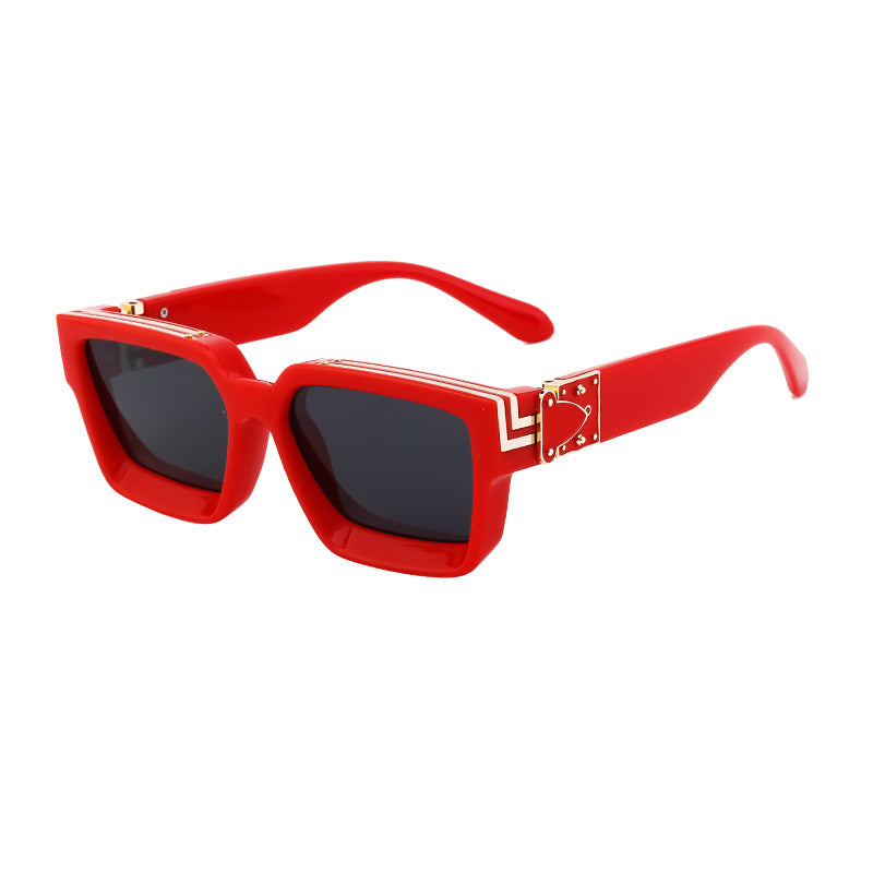 Millionaire Style Sunglasses Men Fashion Trendy Sunglasses Women High-End Square Frame Sunglasses - OMYGOODS