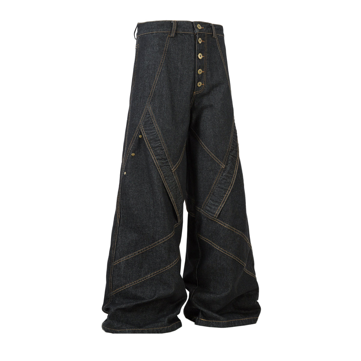 Minimal Panel Cut | Baggy Jeans - OMYGOODS