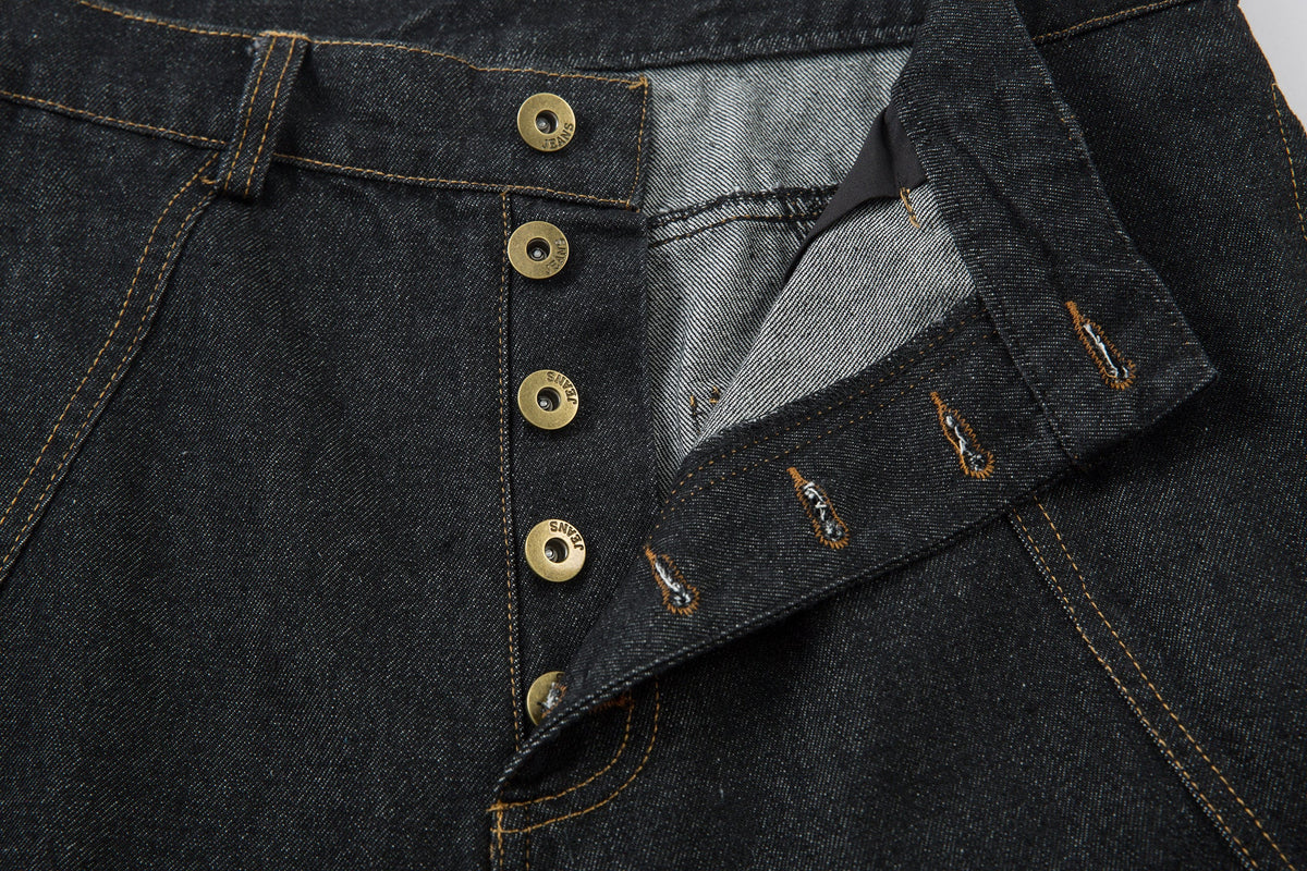 Minimal Panel Cut | Baggy Jeans - OMYGOODS