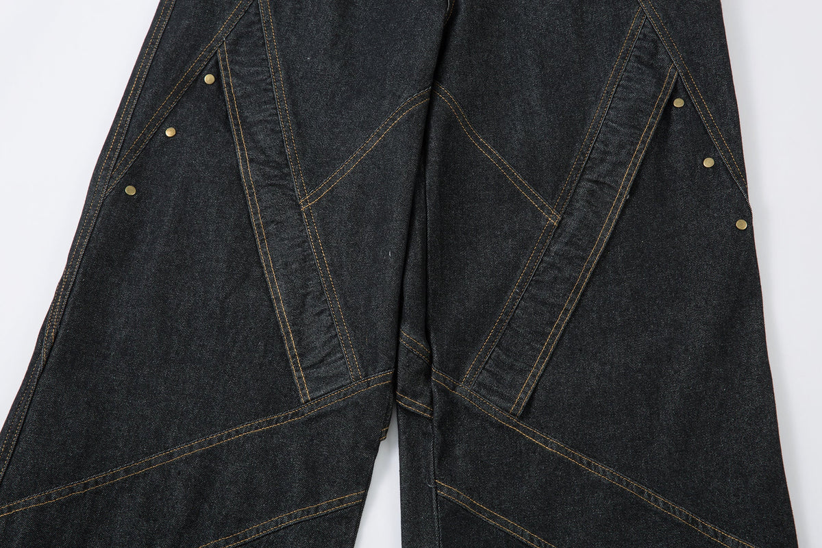 Minimal Panel Cut | Baggy Jeans - OMYGOODS