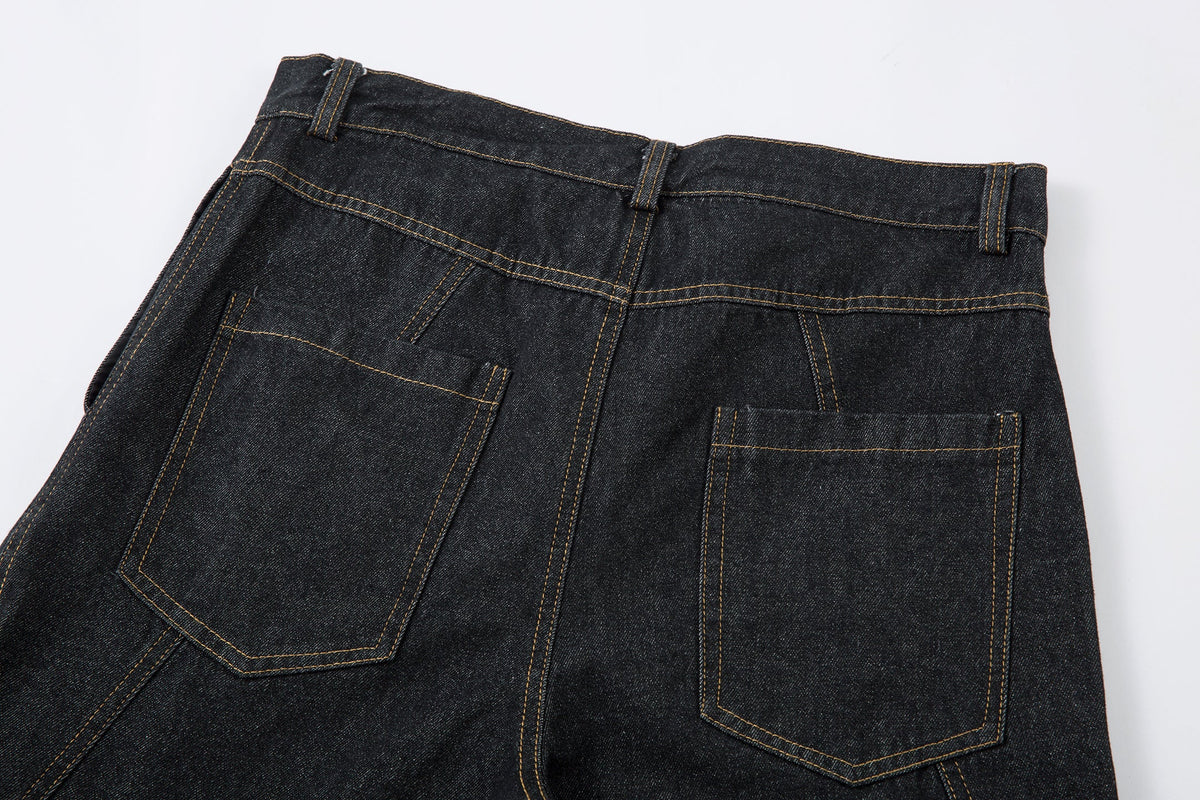 Minimal Panel Cut | Baggy Jeans - OMYGOODS