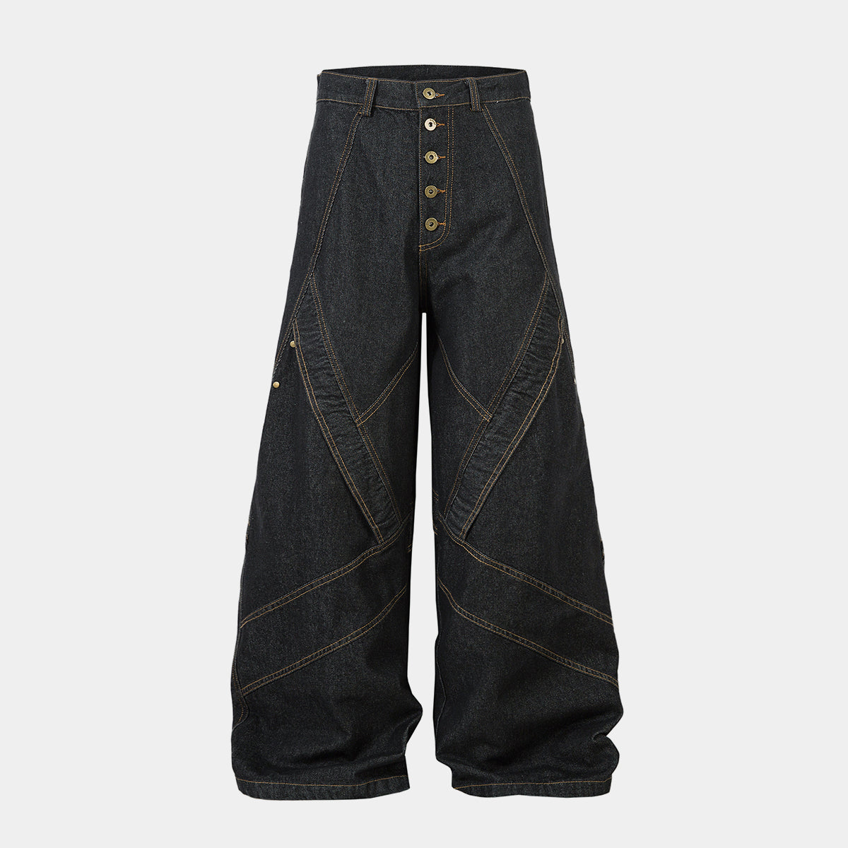 Minimal Panel Cut | Baggy Jeans - OMYGOODS