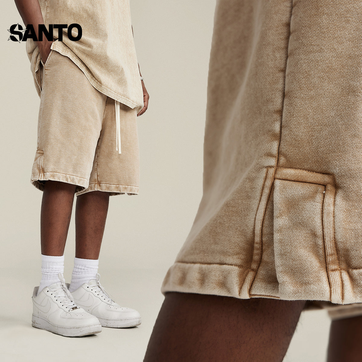 Trendy | Faded Streetwear Daily Shorts