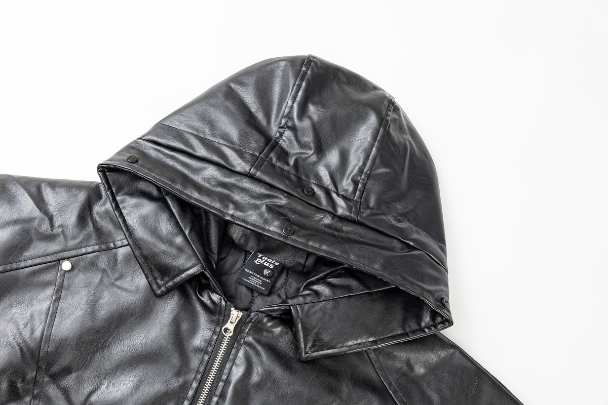 Moto Style | Faux Fur PU Jacket - OMYGOODS