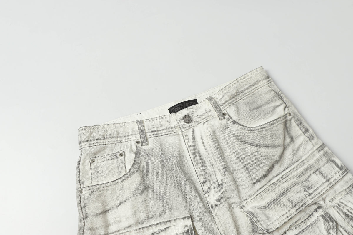 Multi-Pocket | Washed Cargo Shorts - OMYGOODS