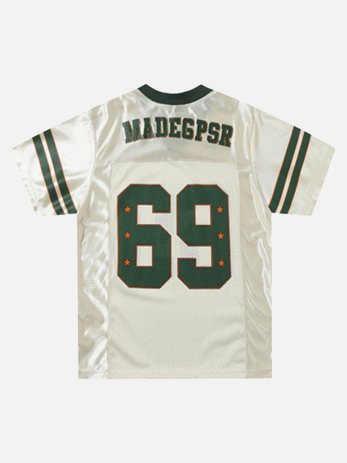 Omygoods NO "69" Sports Jersey T-Shirt