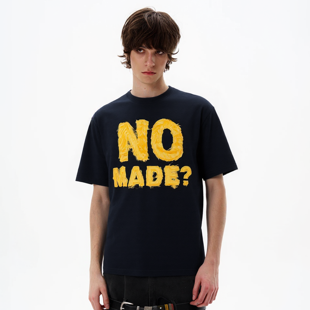 NO MADE | Patch Embroidered T-shirt - OMYGOODS