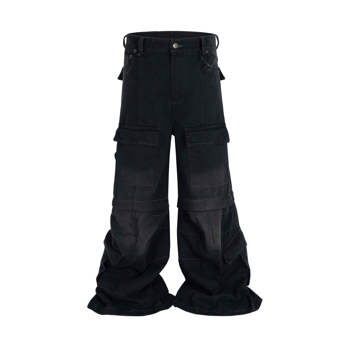 NOIR CONVERT CARGO DENIM
