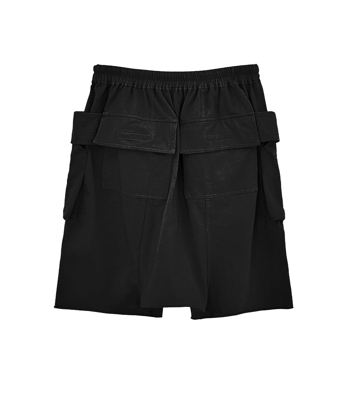 NOIR DROP-CROTCH CARGO SHORTS - JUSTLUXURY