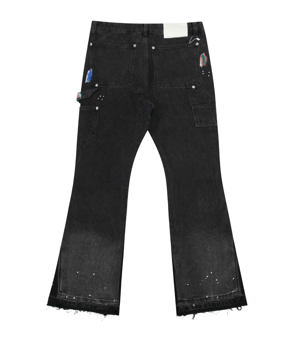 NOIR SPLIT PAINTERS DENIM