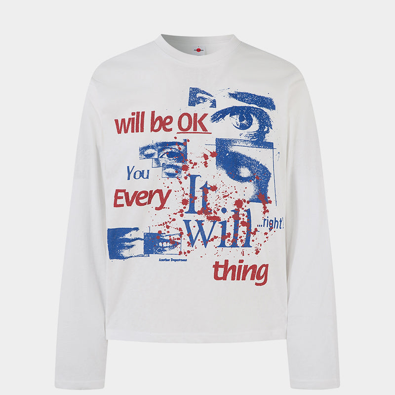 Oversized Eyes Print | Street Sweatshirt - OMYGOODS