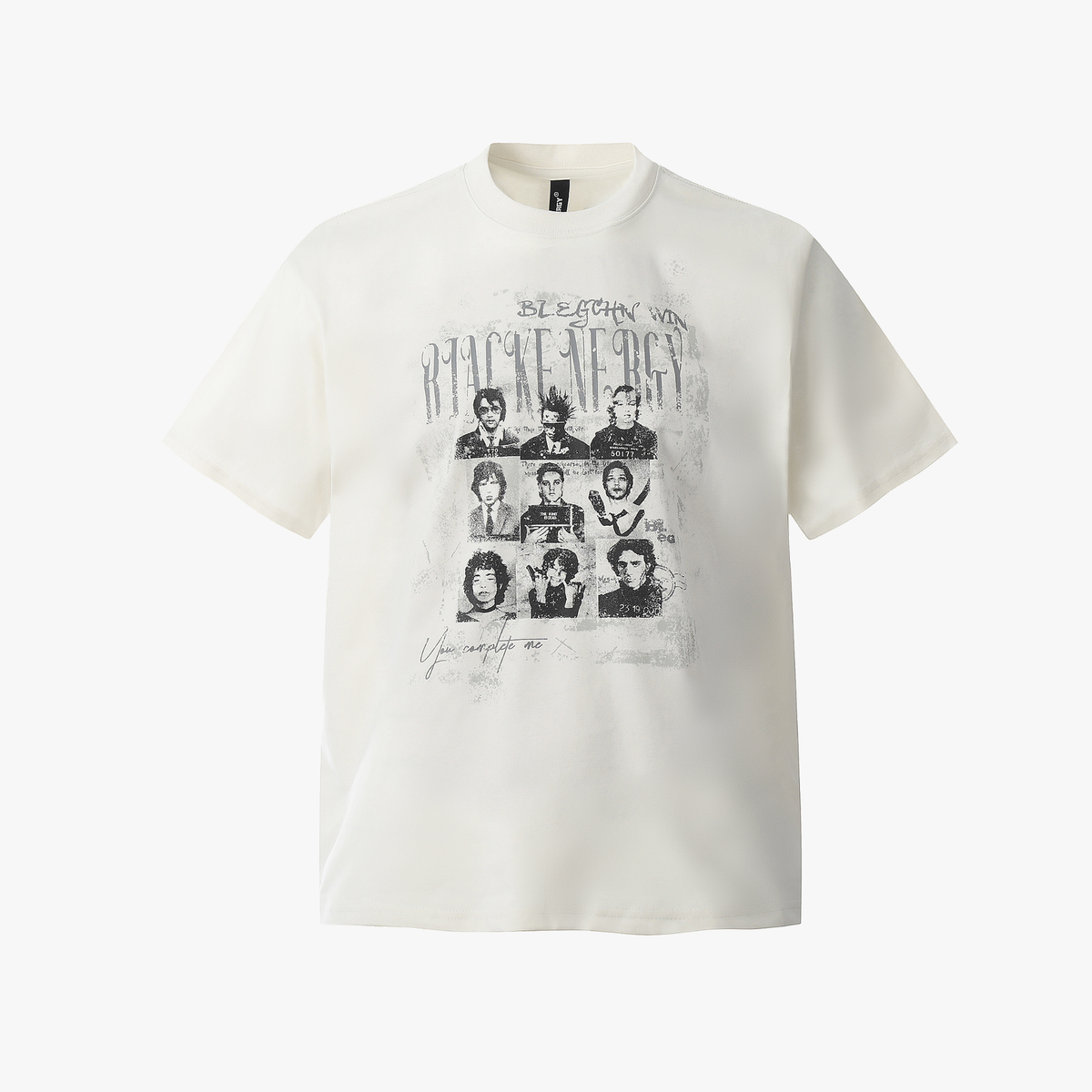 Oversized Gothic Graphic Print T-Shirt - OMYGOODS