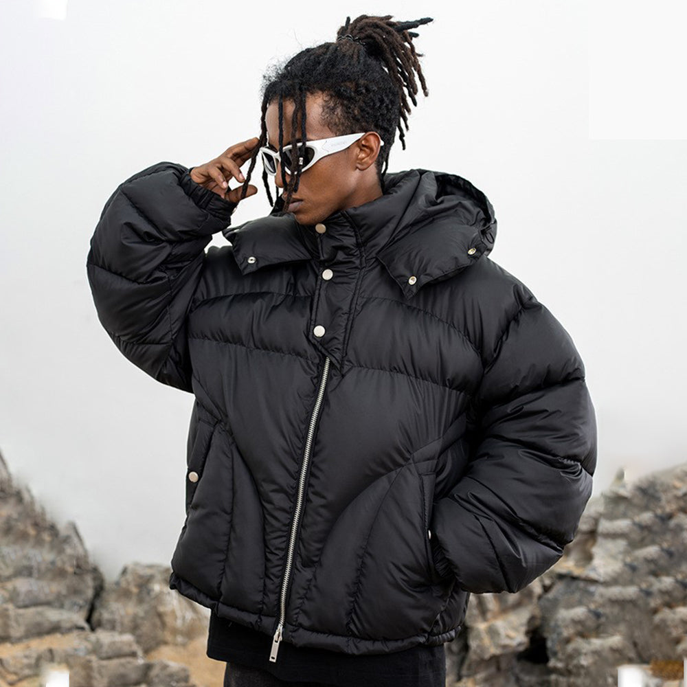 Padded Hooded Zip | Puffer Jacket - OMYGOODS