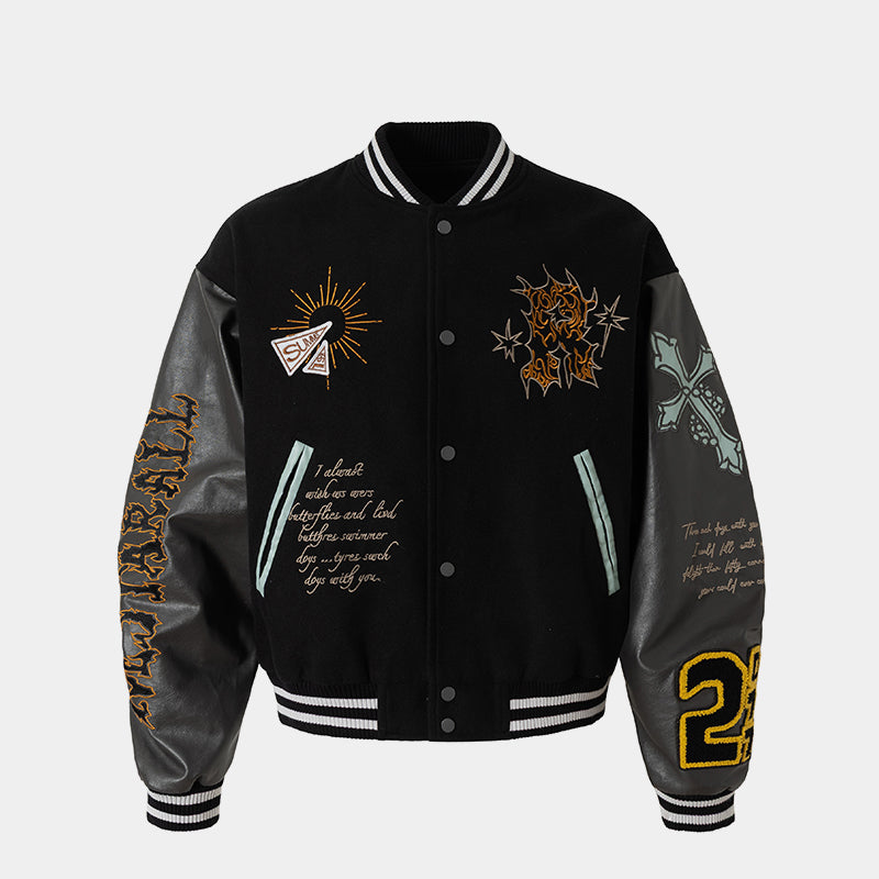 Patch Varsity Street | Bomber Jacket - OMYGOODS