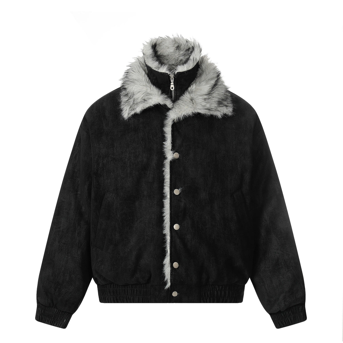 Patchwork Fur | Winter Stand Jacket - OMYGOODS