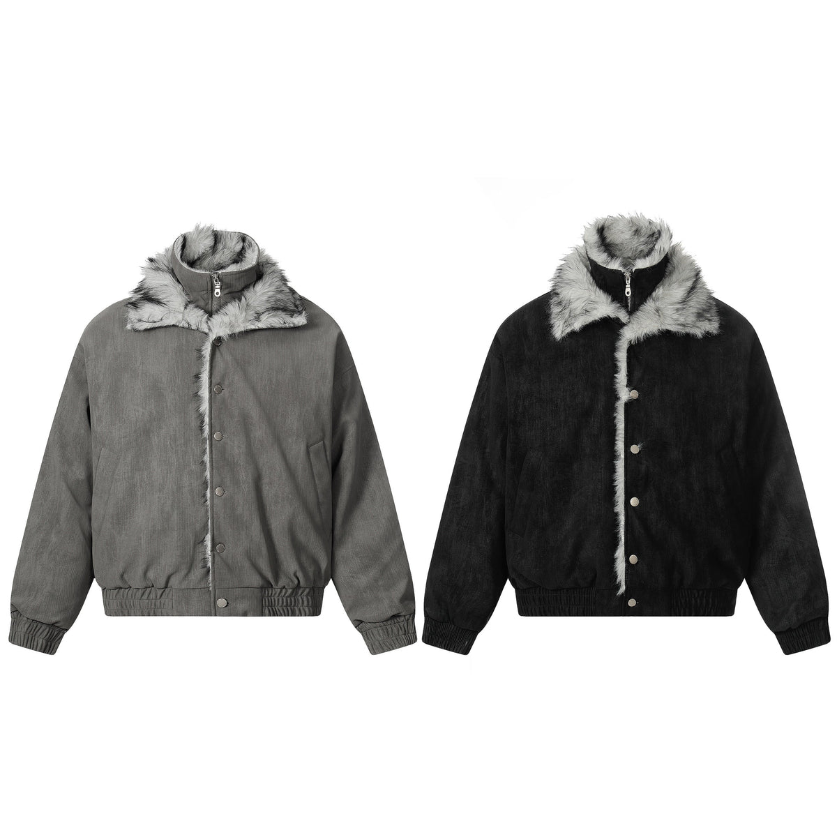 Patchwork Fur | Winter Stand Jacket - OMYGOODS
