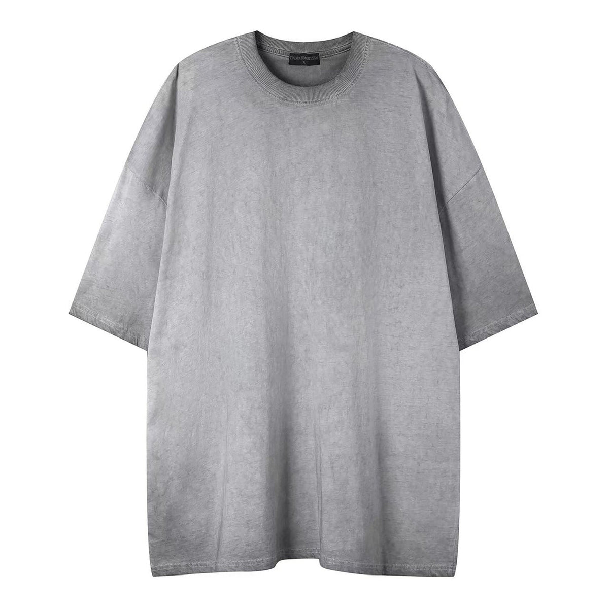 Plain washed old short sleeves - OMYGOODS