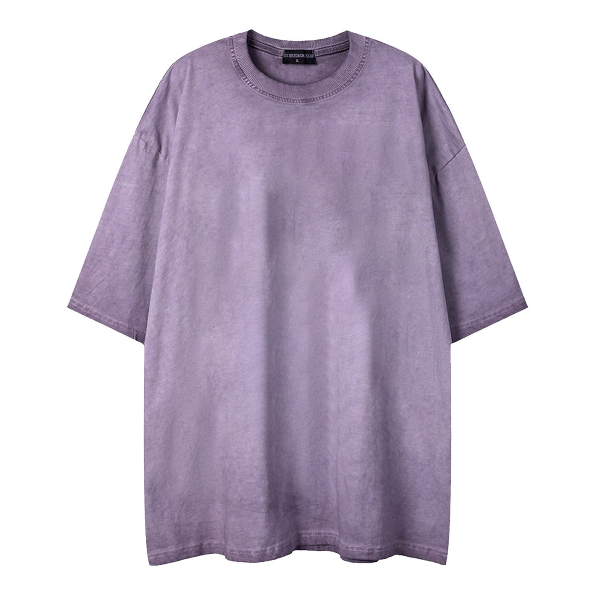 Plain washed old short sleeves - OMYGOODS