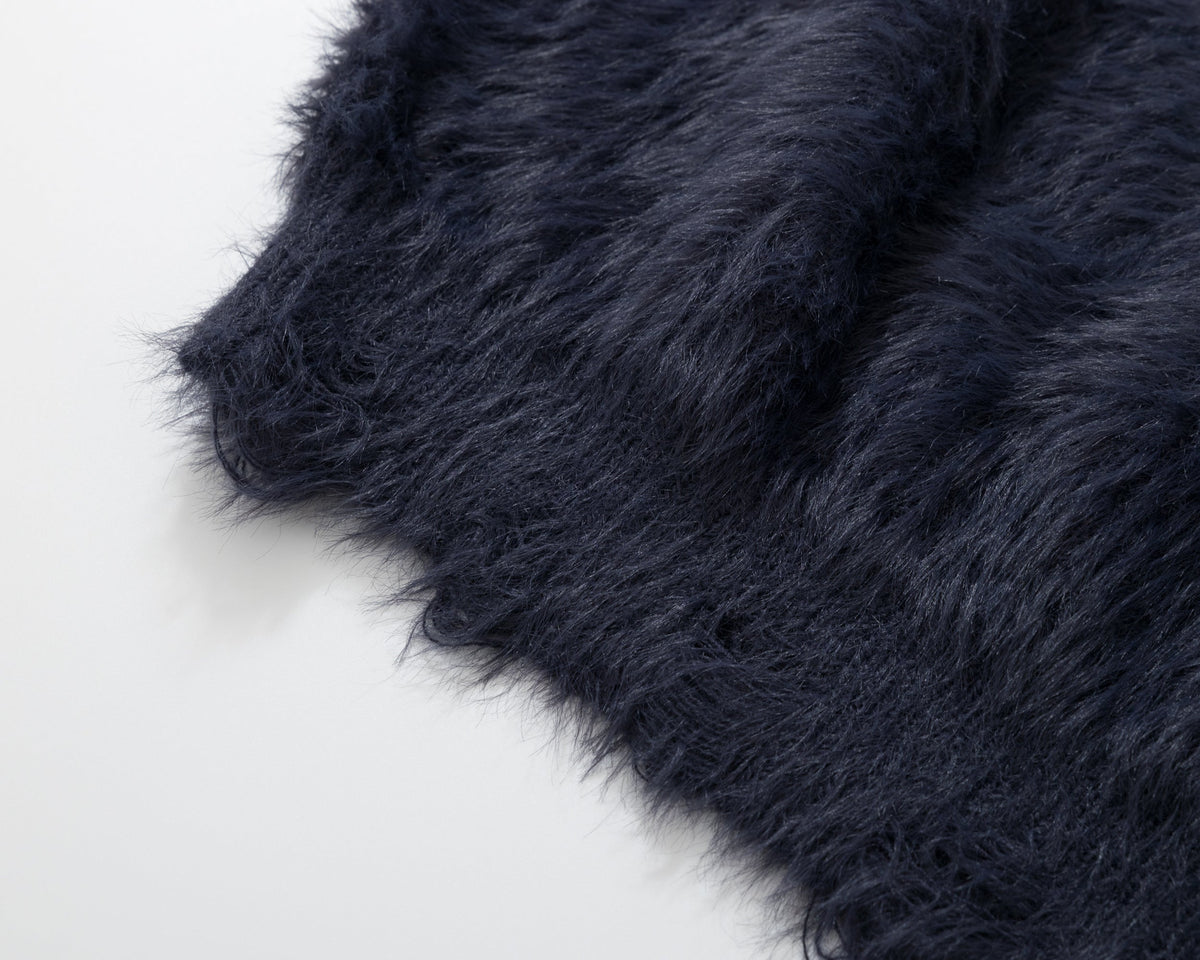 Preppy Fuzz | Mock-Layered Tie Collar Sweater - OMYGOODS