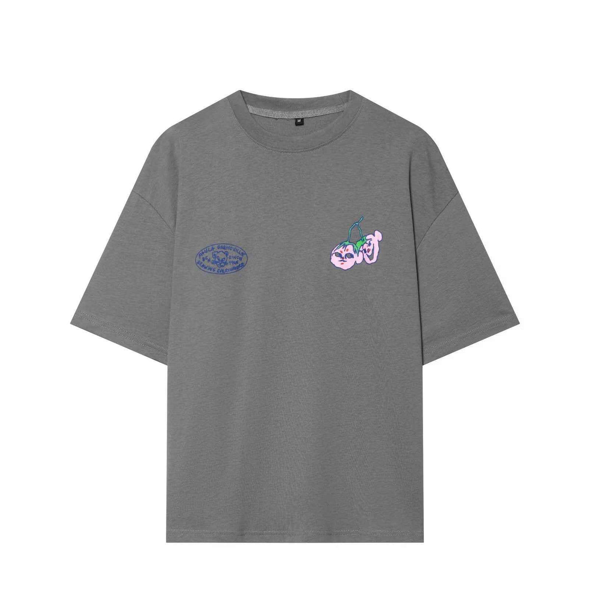 Printed Water Washed T-shirt