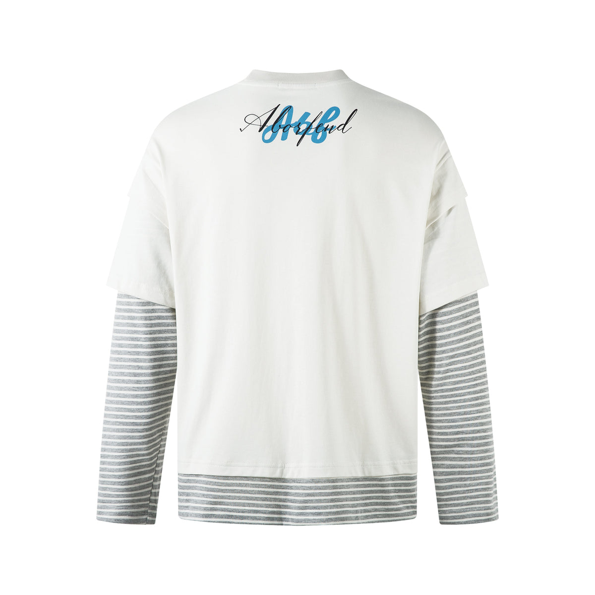 Punk Letters Patchwork | Stripe Sweatshirt - OMYGOODS