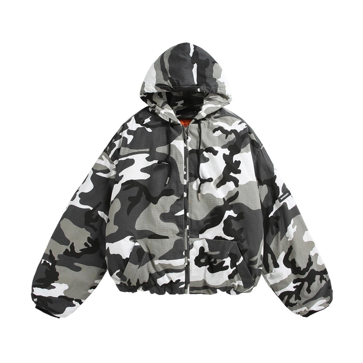 The Signal Camo Zip-Up Hooded Jacket