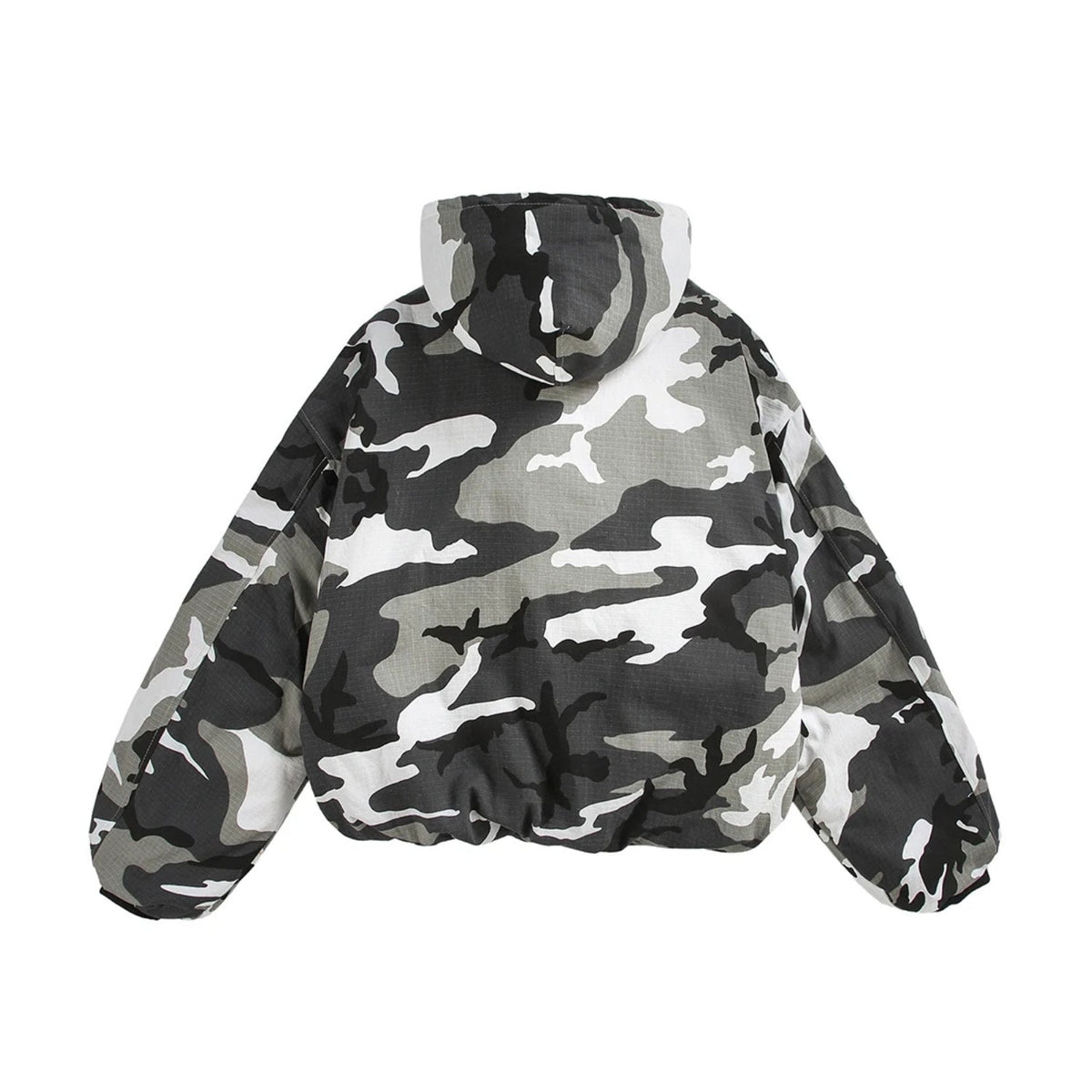 The Signal Camo Zip-Up Hooded Jacket