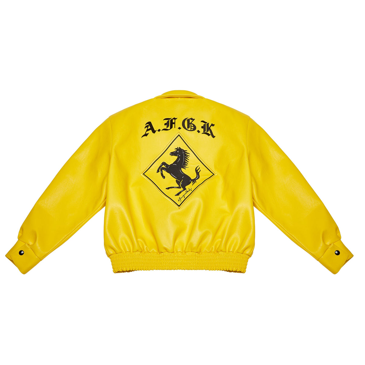 Racing | Retro Leather Jacket - OMYGOODS