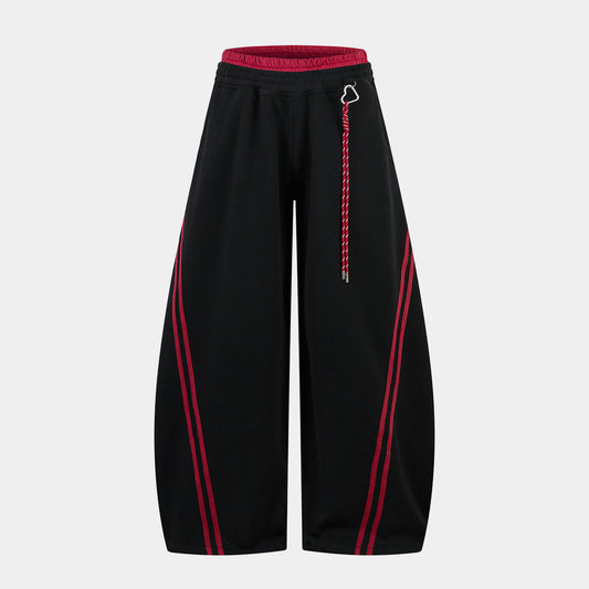 Red Stripe | Loose Street Pants - OMYGOODS