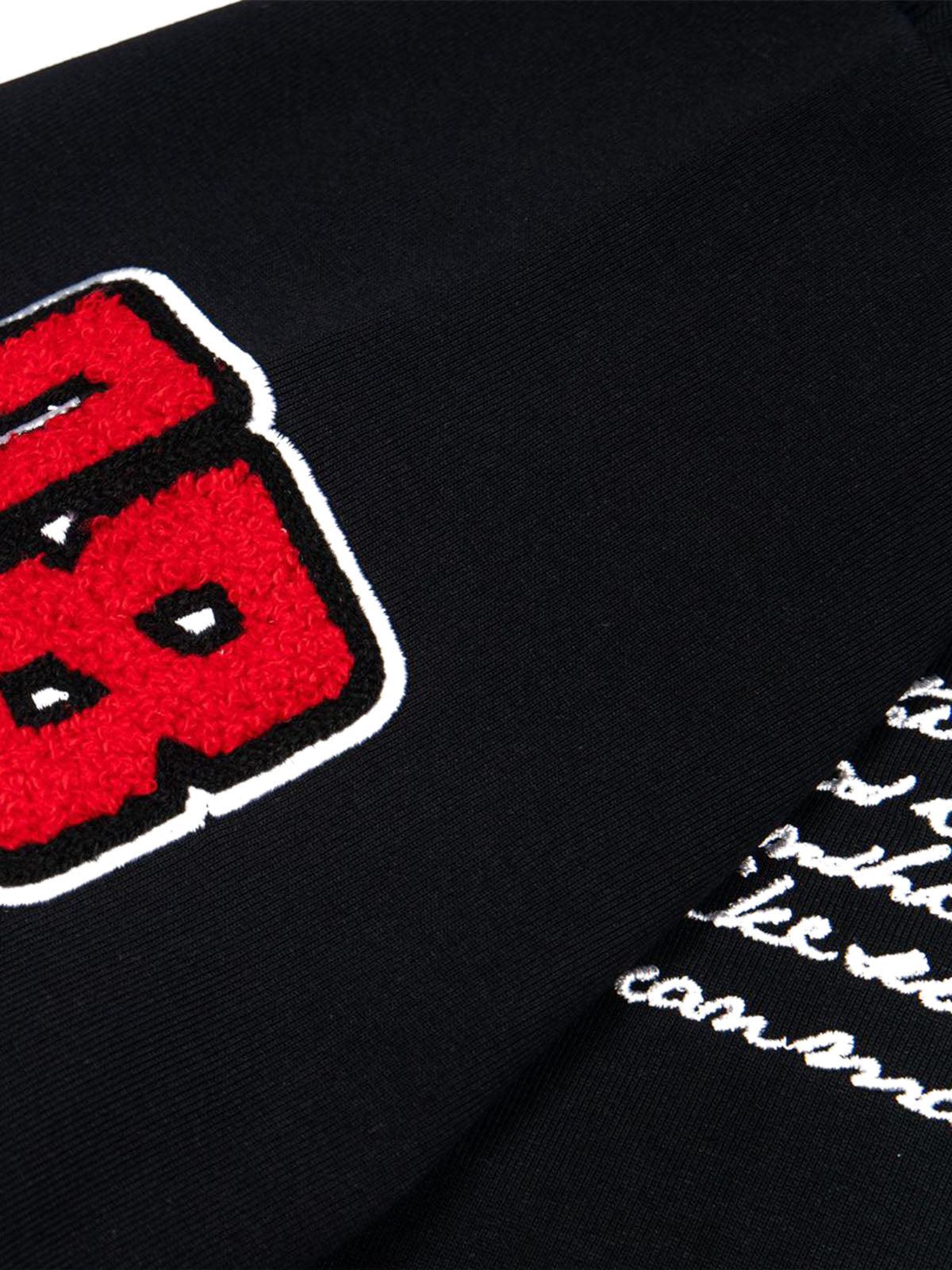 Omygoods Retro Motorcycle Style Heavy Patch Embroidered T-Shirt