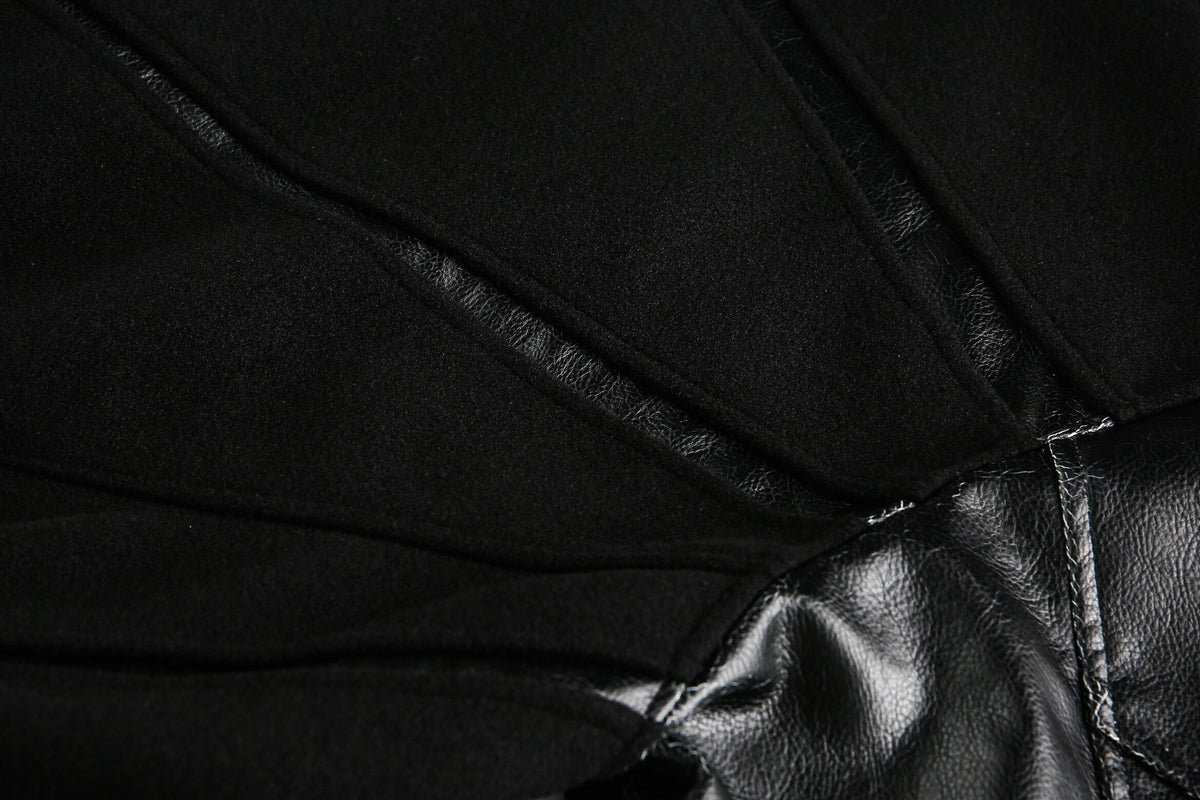 Retro Streetwear Outerwear | Vintage Leather Bomber Jacket - OMYGOODS