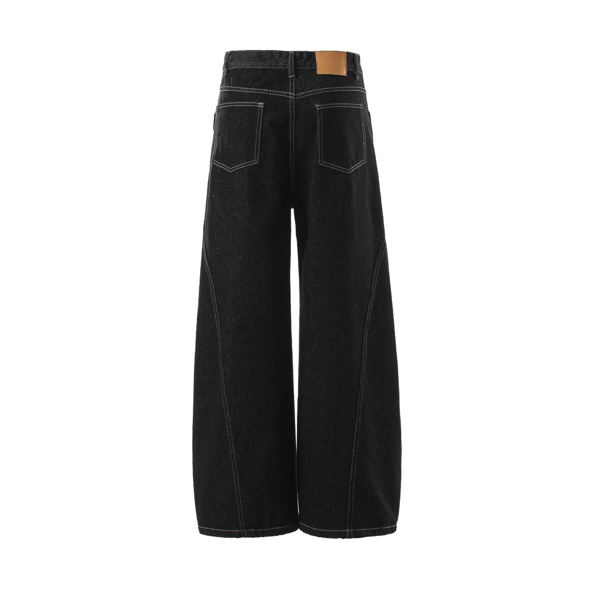 Reverse-Stitched Multi-Button Jeans - OMYGOODS