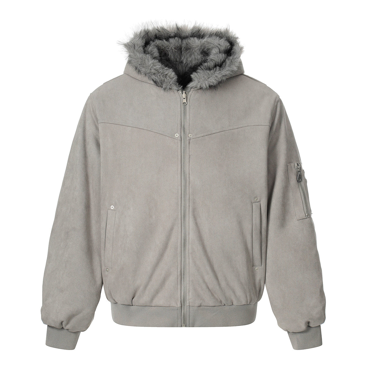 Reversible Fur | Winter Hooded Jacket - OMYGOODS