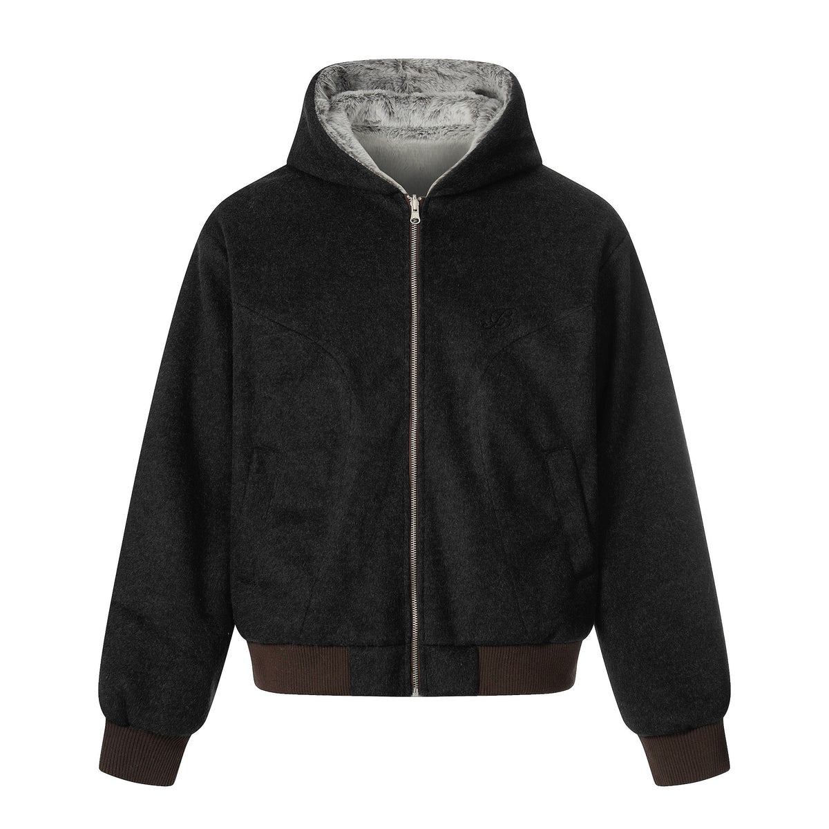 Reversible Plush | Hooded Winter Jacket - OMYGOODS