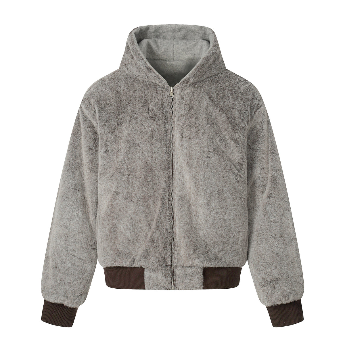Reversible Plush | Hooded Winter Jacket - OMYGOODS