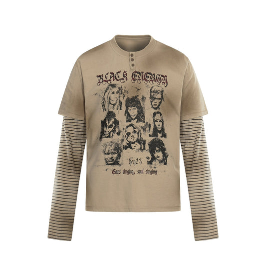 Vintage Stage Layered T-shirt