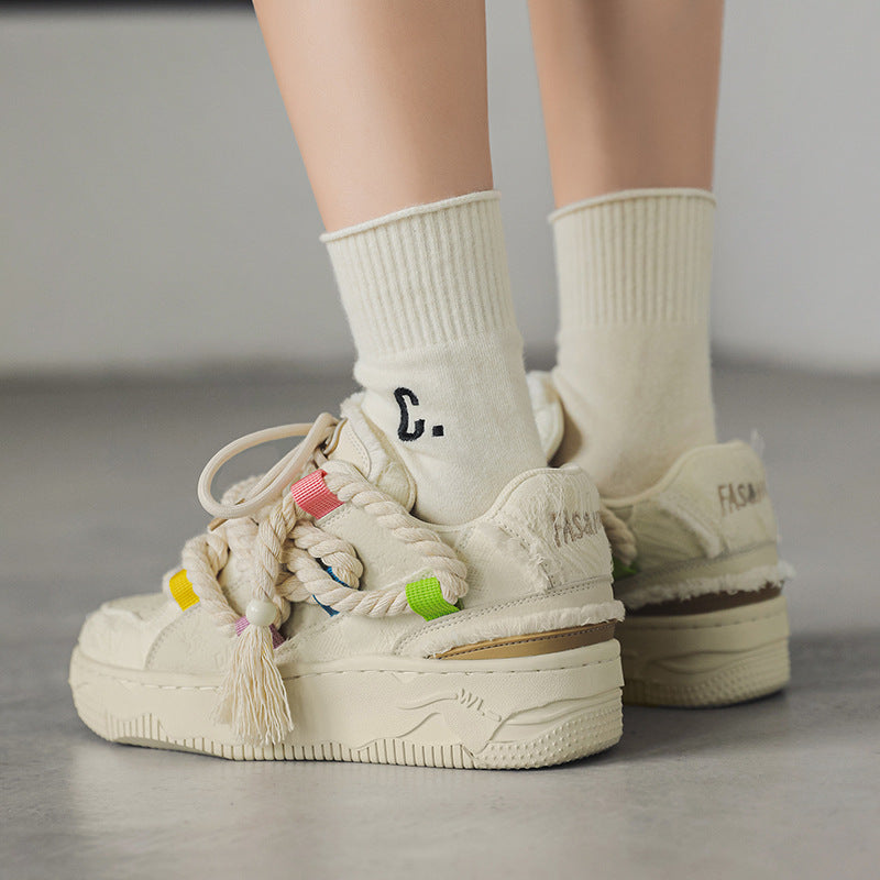 Rope | Multicolor Chunky Shoes - OMYGOODS