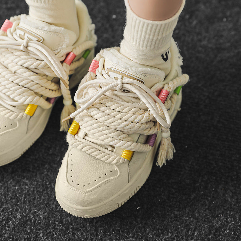 Rope | Multicolor Chunky Shoes - OMYGOODS