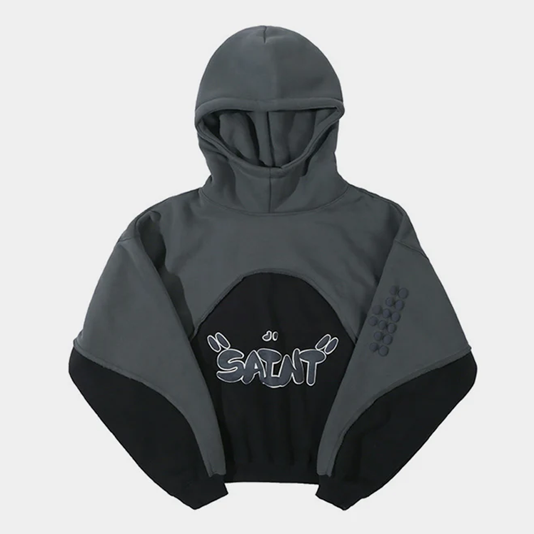 Saint | Layered Streetwear Hoodie - OMYGOODS