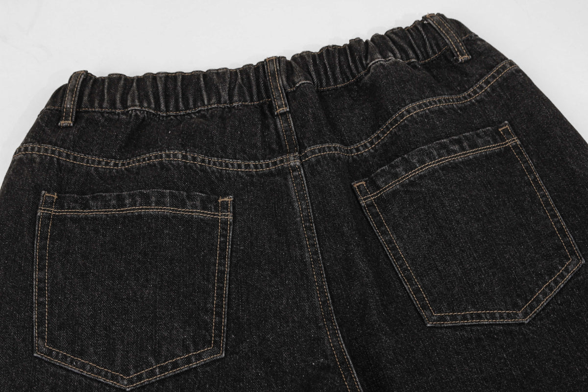 Scarf Detail | Denim Jeans - OMYGOODS