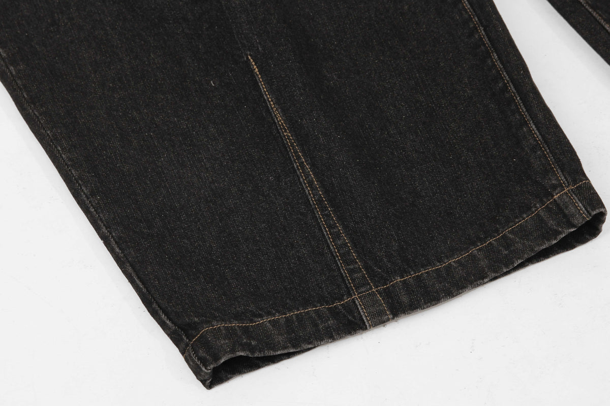 Scarf Detail | Denim Jeans - OMYGOODS